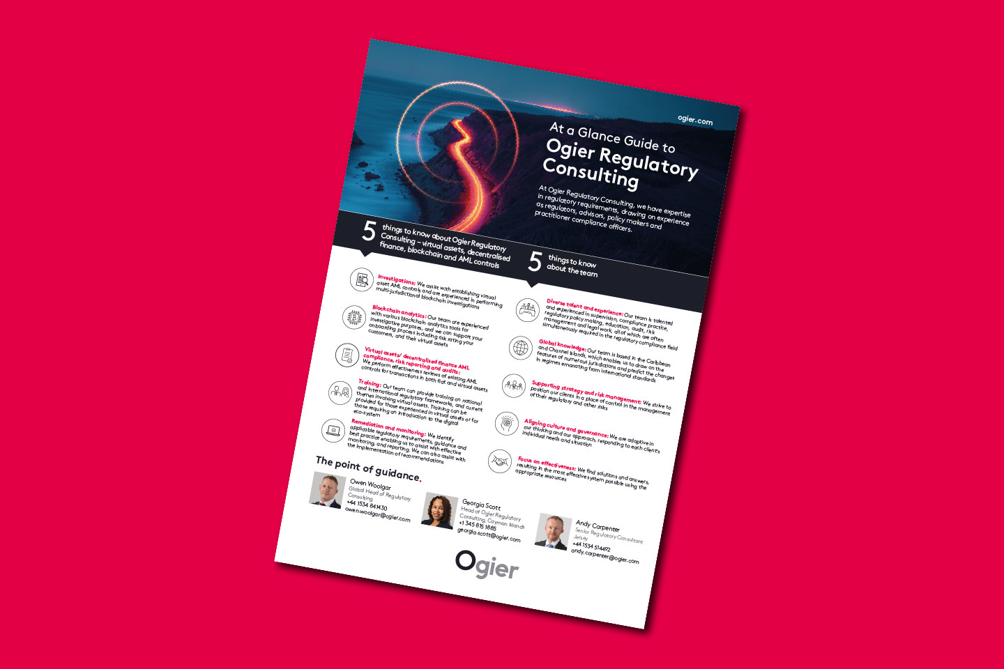 5 Things Regulatory Consulting Virtual Assets Infographic