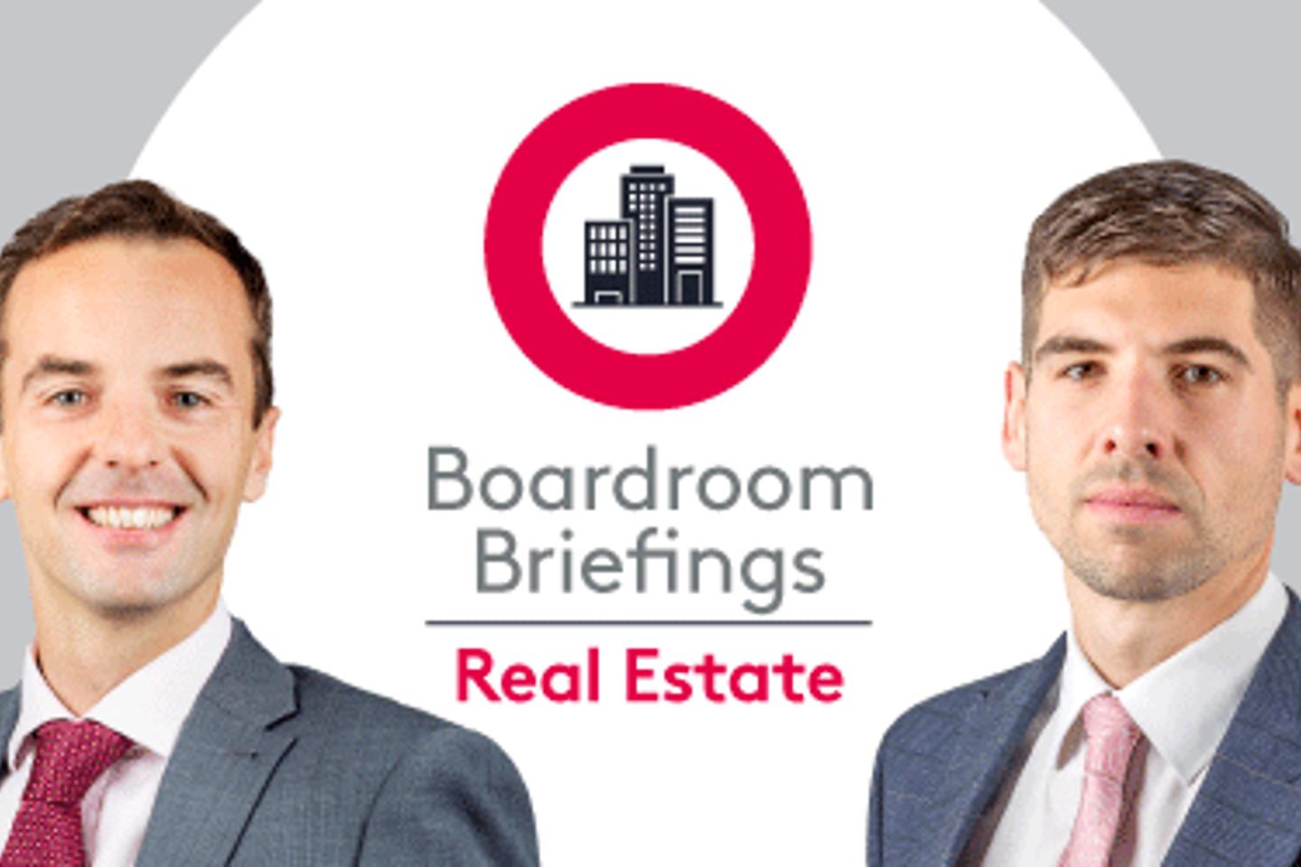 Boardroom Briefings Real Estate Jan 2024
