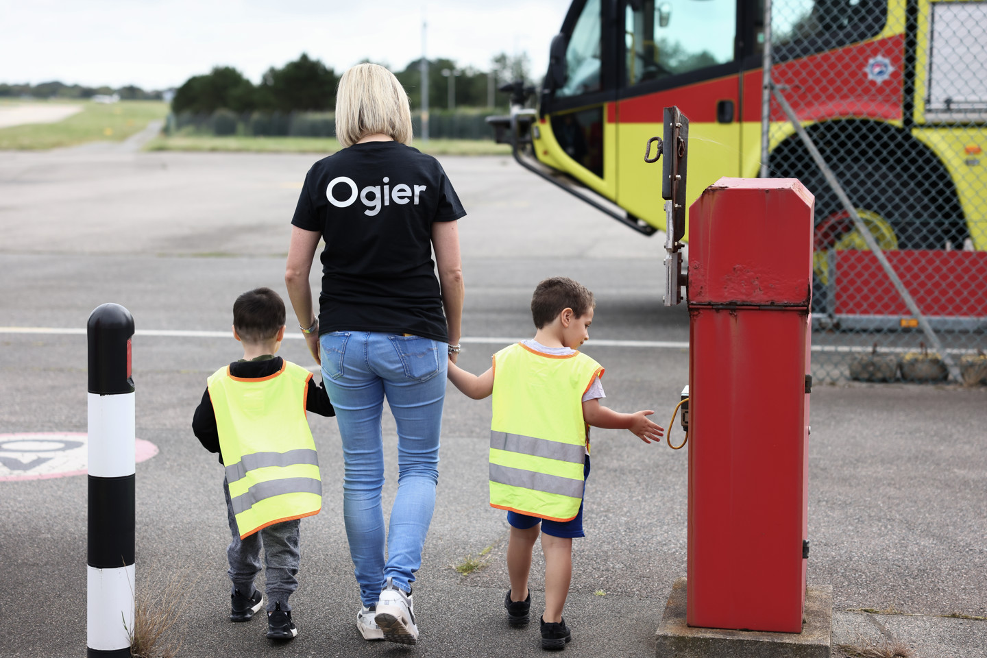 Preschoolers at wonders of aviation Ogier and JCCT 2