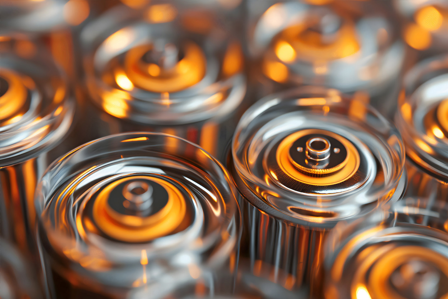 multiple batteries stacked next to each other