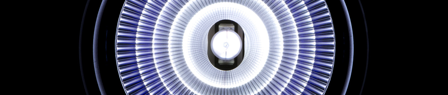 Glass industrial warehouse light