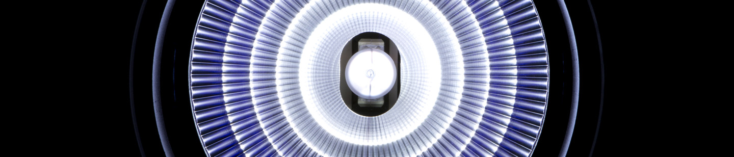 Glass industrial warehouse light