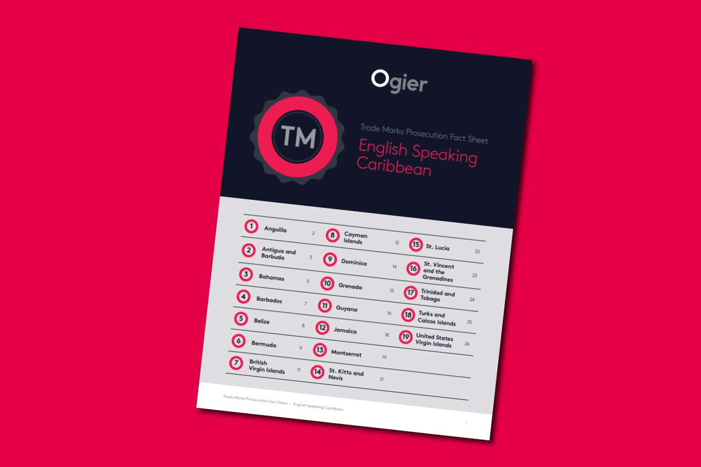 Factsheet Trade Marks English Speaking Caribbean