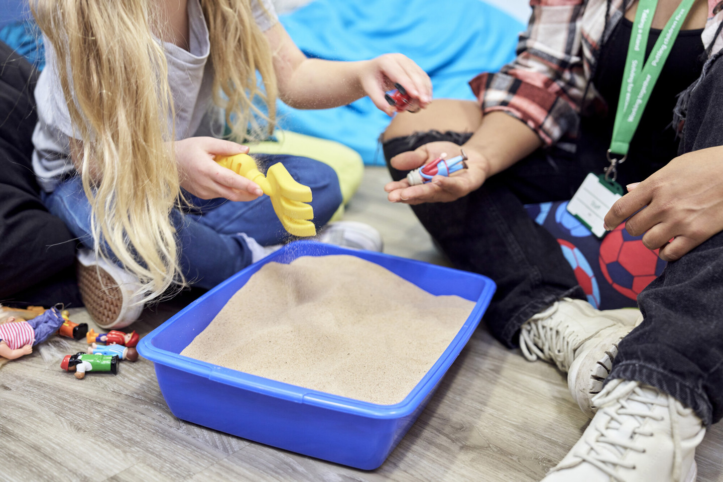 NSPCC Children Playing in Sand