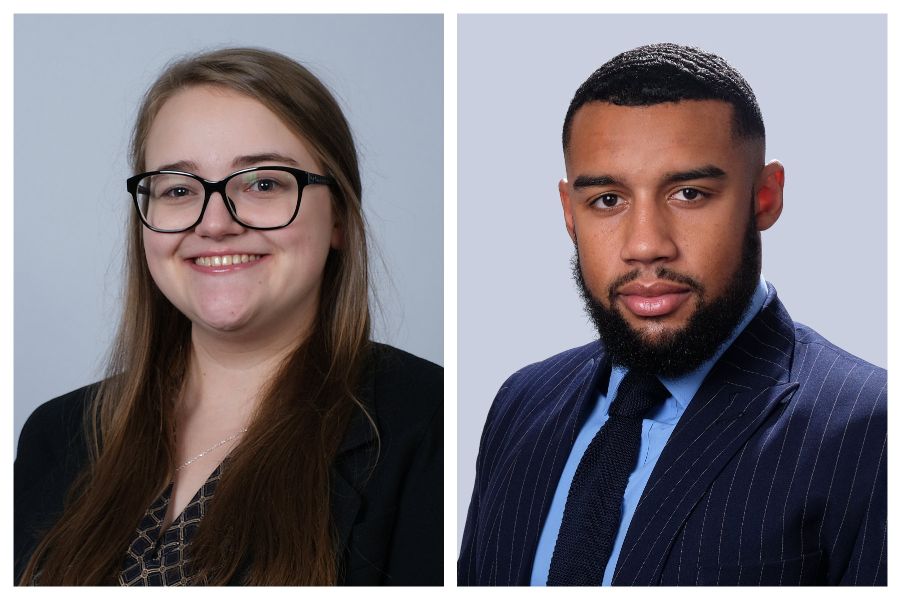 Group headshot Chloe Gill and Tobi