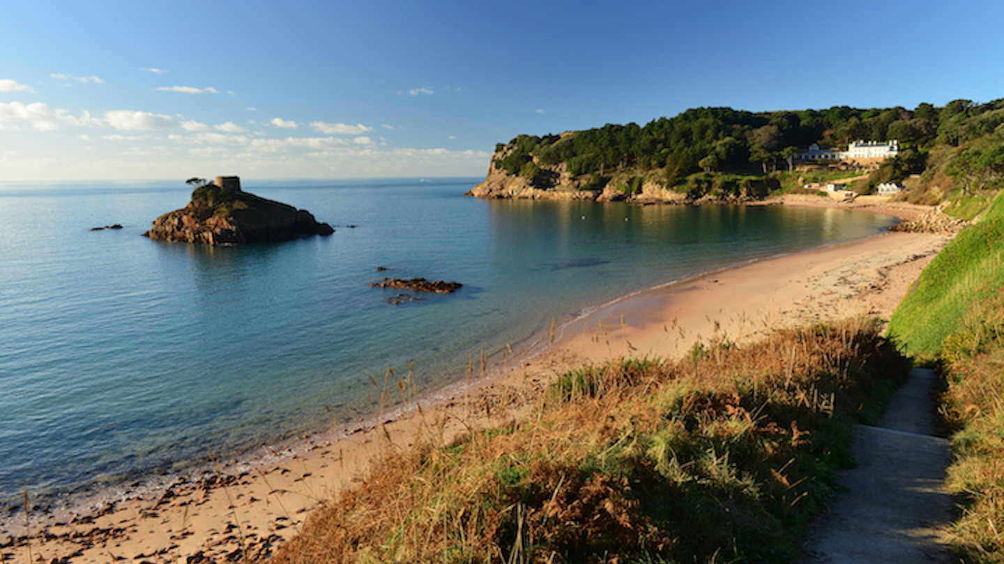 Beauport Bay in Jersey