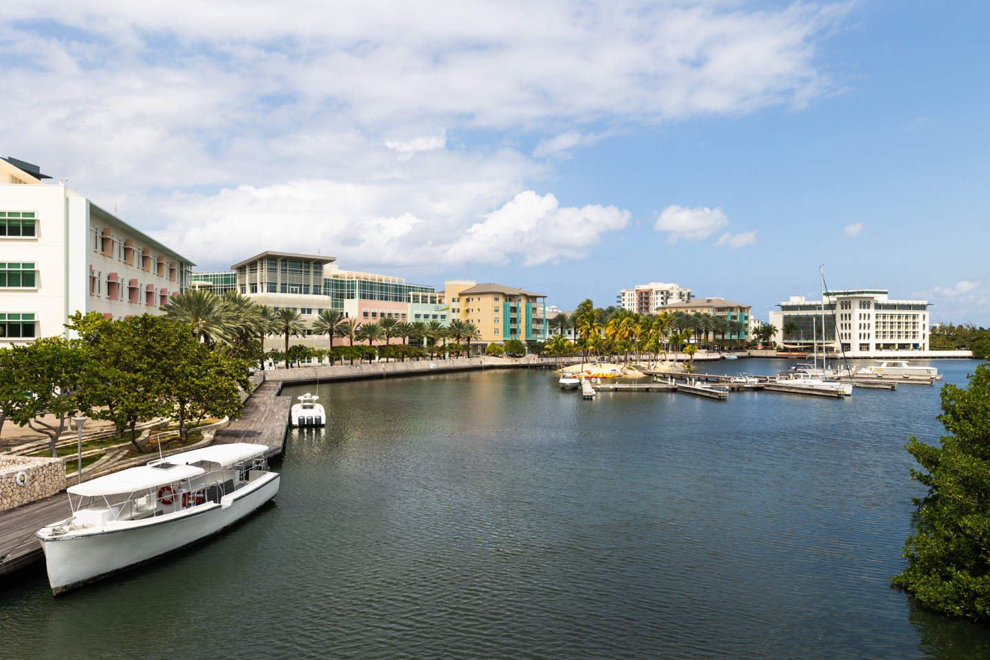 Harbour view of camana bay