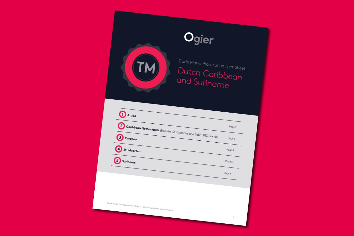 Factsheet Trade Marks Dutch Caribbean Suriname